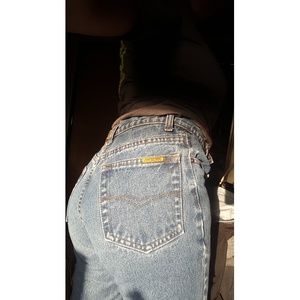 Jordache Distressed Vintage High Waisted Jeans